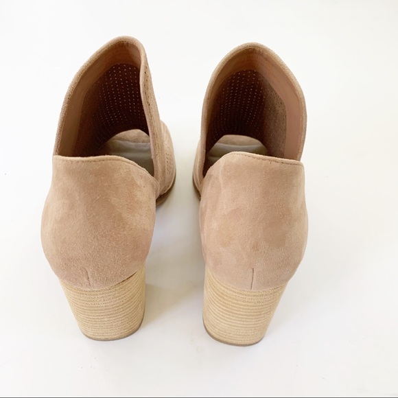 Cole Haan Shiloh Open Toe Perforated Suede Bootie - Picture 7 of 14